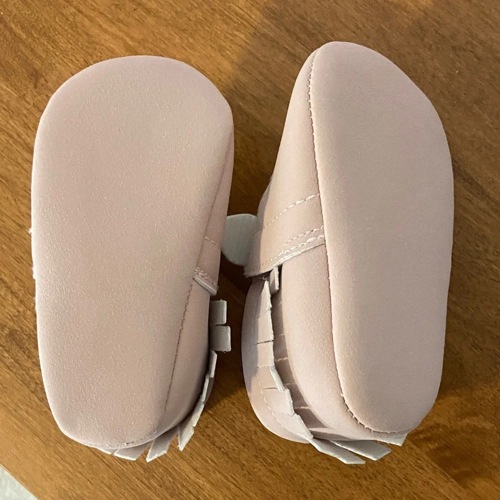 Free w/bundle: Carters - Pink Baby Bow Moccasins